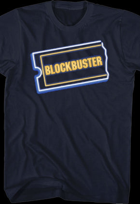 Navy Blue Logo Blockbuster T-Shirt