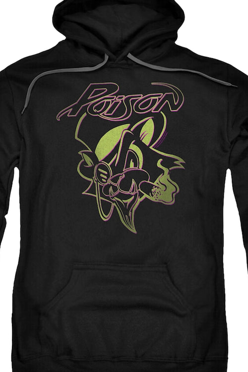 Neon Cat Poison Hoodiemain product image