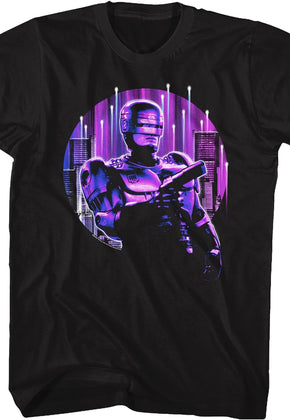 Neon City Robocop T-Shirt