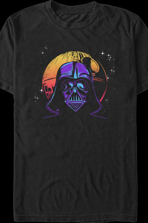 Neon Darth Vader Star Wars T-Shirtmain product image