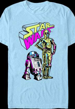 Neon Droids Star Wars T-Shirt