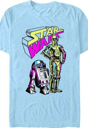 Neon Droids Star Wars T-Shirt