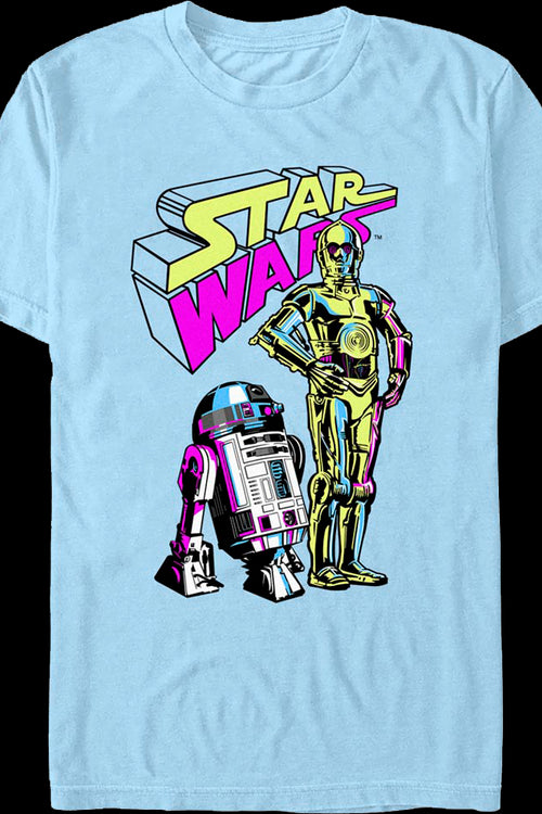 Neon Droids Star Wars T-Shirtmain product image