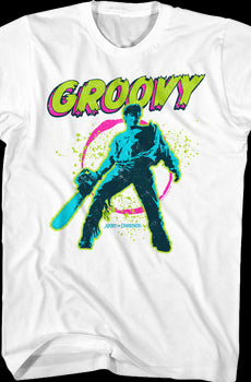 Neon Groovy Army of Darkness T-Shirt