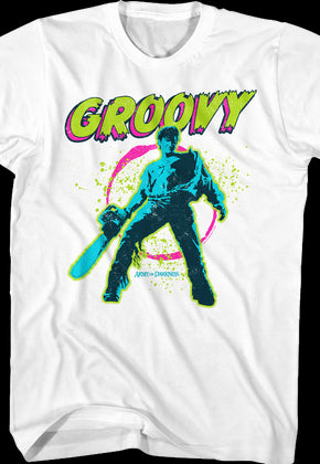 Neon Groovy Army of Darkness T-Shirt