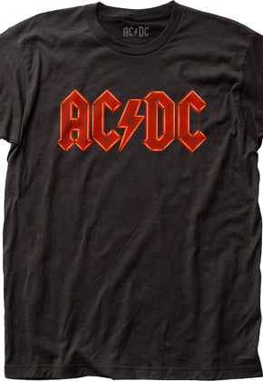 Neon Band Logo ACDC Shirt