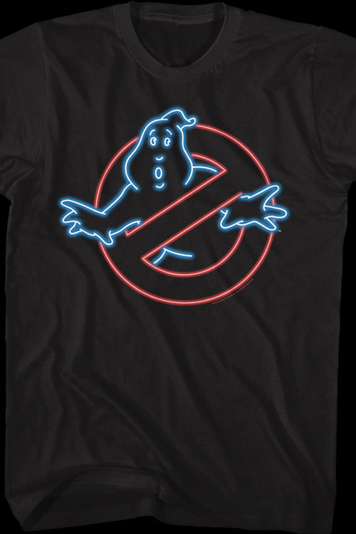 Neon Logo Real Ghostbusters T-Shirtmain product image