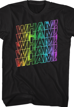 Neon Logo Wham T-Shirt