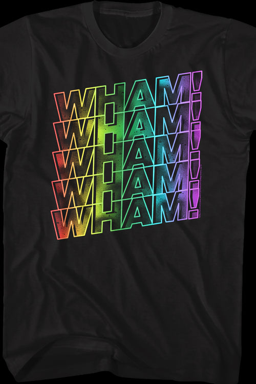Neon Logo Wham T-Shirtmain product image