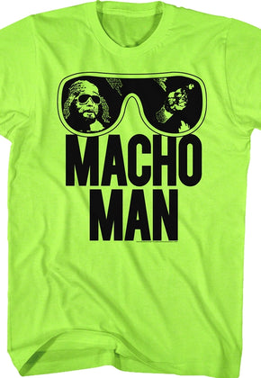 Neon Macho Man Randy Savage T-Shirt