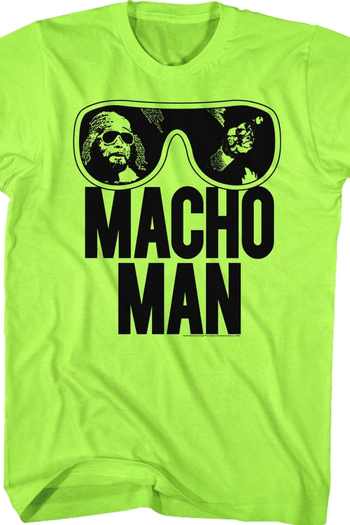 Neon Macho Man Randy Savage T-Shirtmain product image