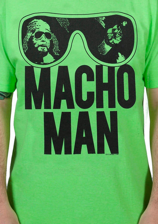 Neon Macho Man Shirt - main product image