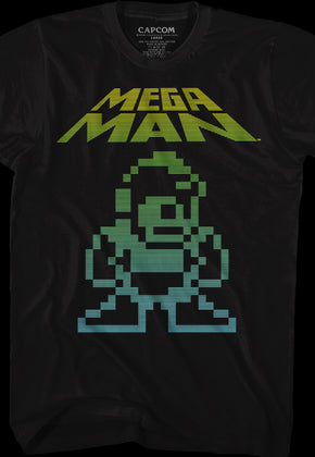 Neon Mega Man T-Shirt