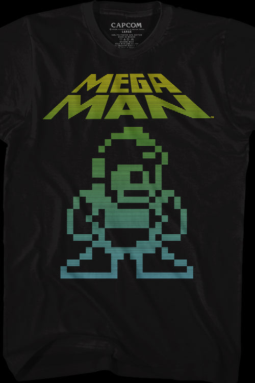 Neon Mega Man T-Shirtmain product image