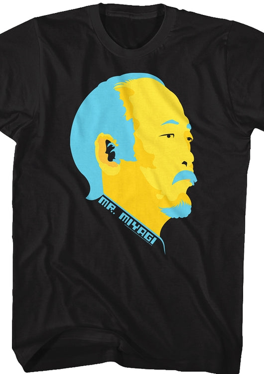 Neon Mr. Miyagi Karate Kid T-Shirt - main product image