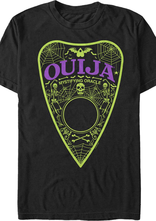Neon Ouija Planchette Hasbro T-Shirt - main product image