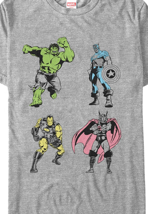 Neon Pop Avengers T-Shirt