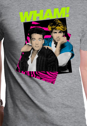 Neon Stripes Wham T-Shirt