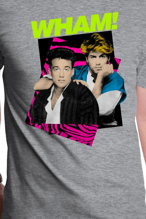 Neon Stripes Wham T-Shirtmain product image