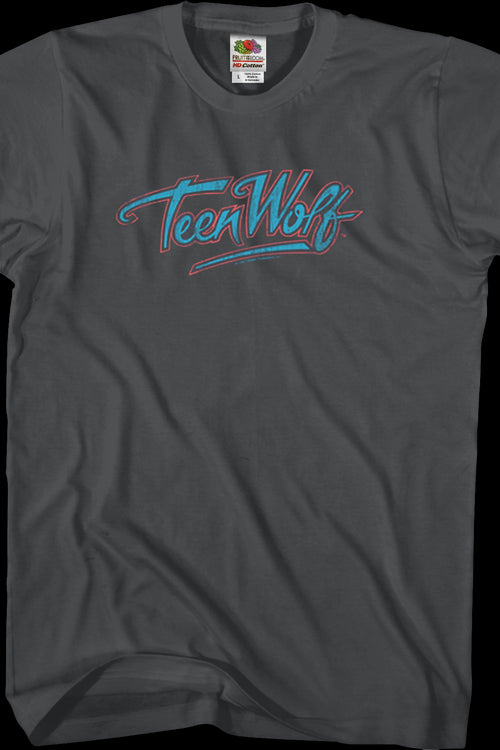 Neon Teen Wolf Logo T-Shirtmain product image