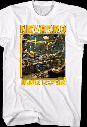 Nevarro Droid Repair The Mandalorian Star Wars T-Shirt
