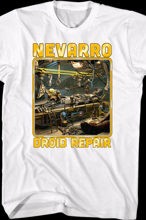 Nevarro Droid Repair The Mandalorian Star Wars T-Shirtmain product image