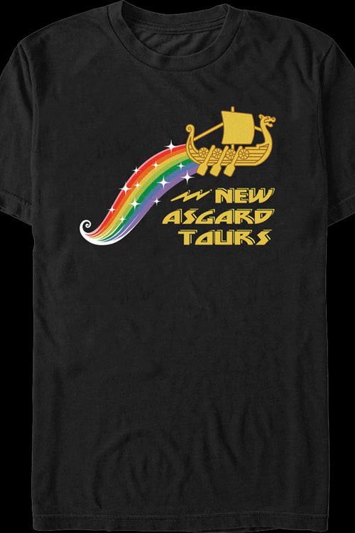 New Asgard Tours Marvel Comics T-Shirtmain product image