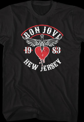 New Jersey 1983 Bon Jovi T-Shirt