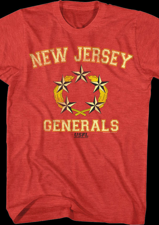 New Jersey Generals USFL T-Shirt - main product image