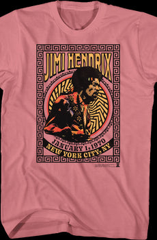 New York City 1970 Jimi Hendrix T-Shirt