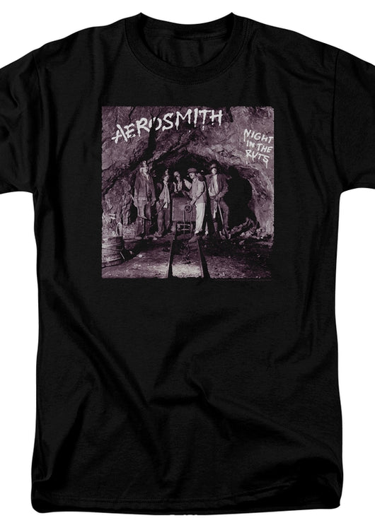 Night In The Ruts Aerosmith T-Shirt - main product image