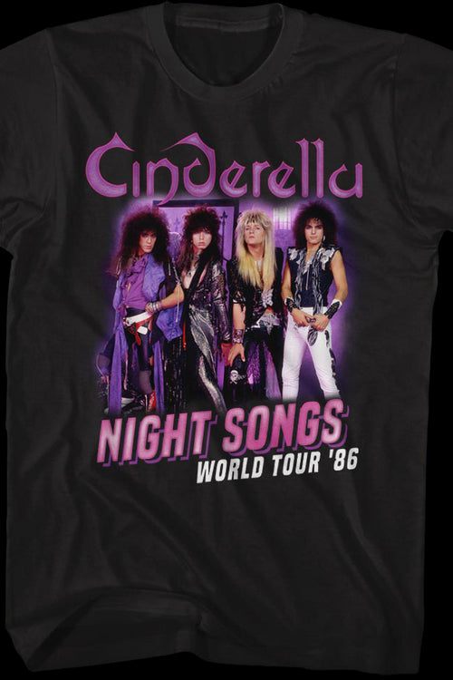 Night Songs World Tour Cinderella T-Shirtmain product image
