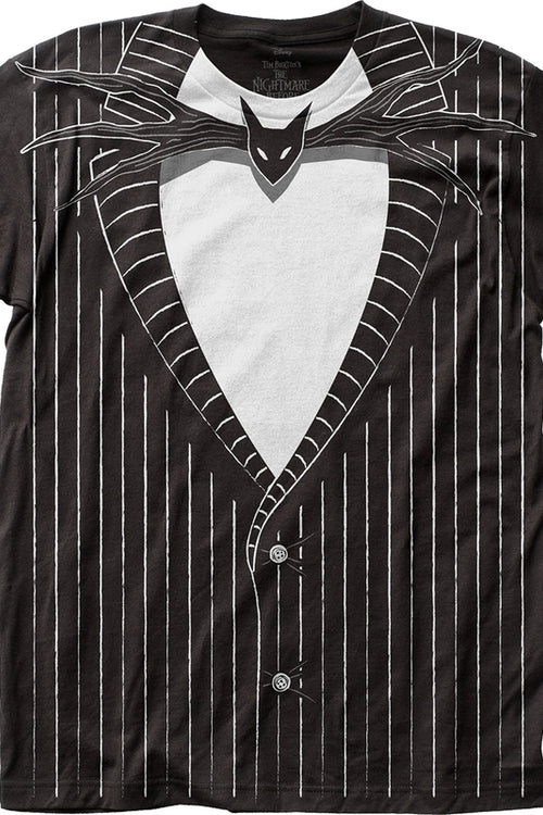 Nightmare Before Christmas Jack Skellington Costume T-Shirtmain product image