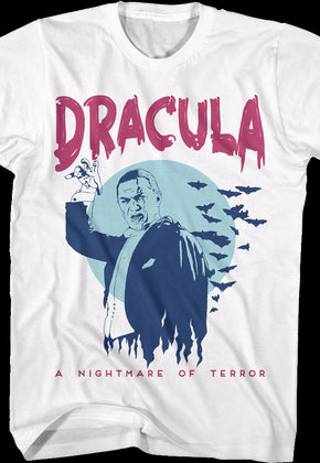 Nightmare Of Terror Dracula Bela Lugosi T-Shirt