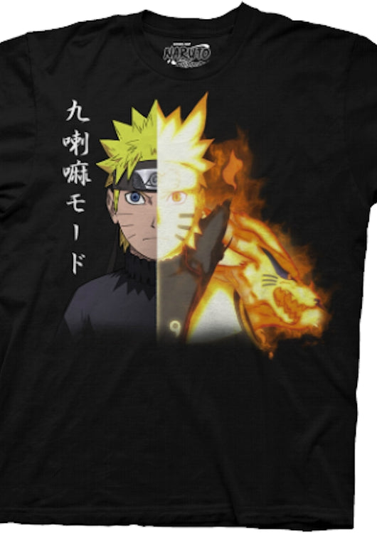 Nine-Tails Chakra Mode Naruto T-Shirt - main product image