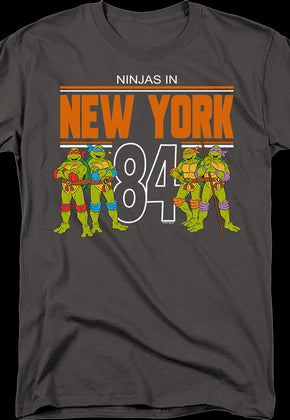 Ninjas In New York Teenage Mutant Ninja Turtles T-Shirt