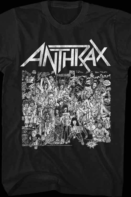 No Frills Anthrax T-Shirtmain product image