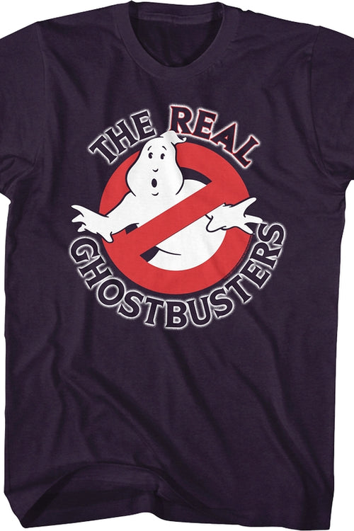 No Ghost Logo Real Ghostbusters Shirtmain product image
