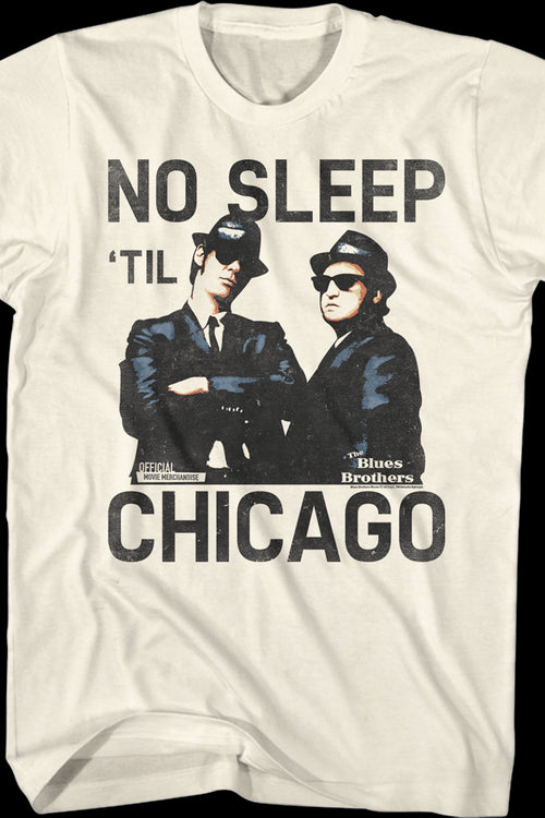 No Sleep 'Til Chicago Blues Brothers T-Shirtmain product image