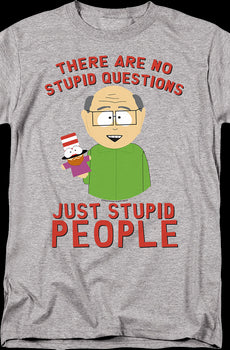 No Stupid Questions South Park T-Shirt