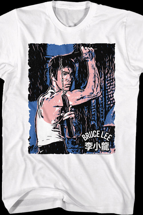 Nunchucks Artwork Bruce Lee T-Shirtmain product image