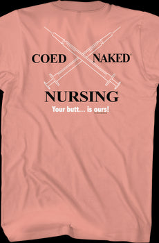 Nursing Coed Naked T-Shirt