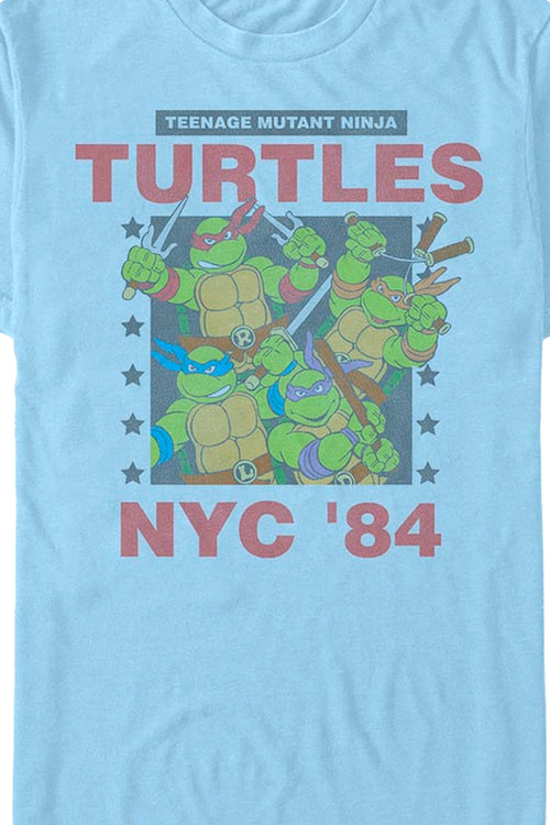 NYC '84 Teenage Mutant Ninja Turtles T-Shirtmain product image