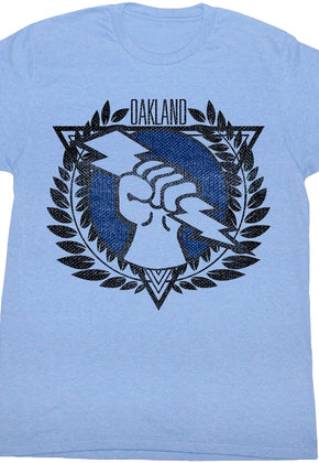 Blue Oakland Invaders USFL T-Shirt