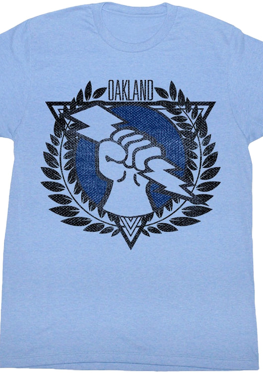 Blue Oakland Invaders USFL T-Shirt - main product image