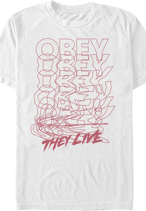Obey Scribble They Live T-Shirt