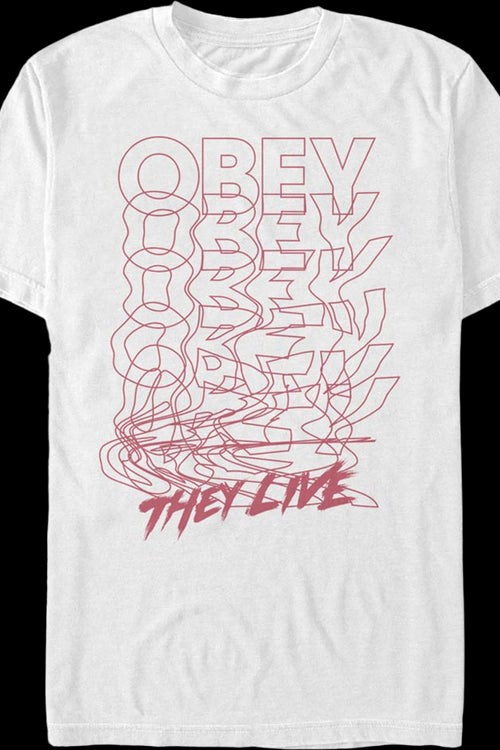 Obey Scribble They Live T-Shirtmain product image
