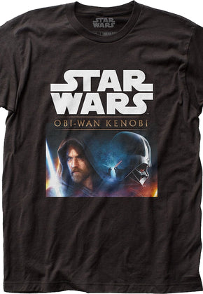 Obi-Wan Kenobi Darth Vader Face-Off Poster Star Wars T-Shirt