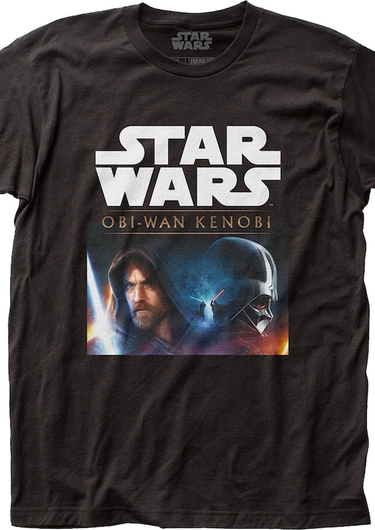 Obi-Wan Kenobi Darth Vader Face-Off Poster Star Wars T-Shirt - main product image