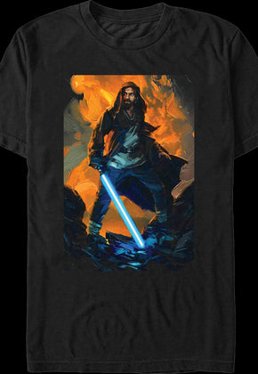 Obi-Wan Kenobi Painting Star Wars T-Shirt